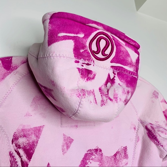 LULULEMON Jacket Special Edition Pink Tie Dye - Picture 6 of 6